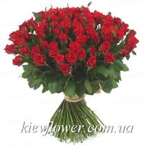 101 red roses